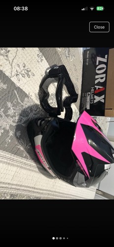 Zorax helmet wulf goggles - zorax,