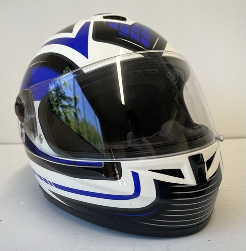Zorax helmets blue white black - zorax,